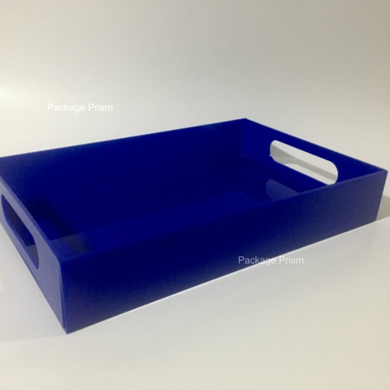 Dark Blue acrylic Tray