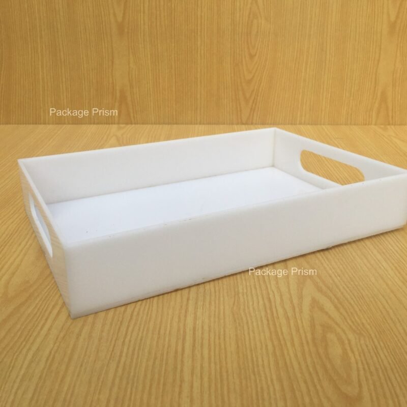 White Acrylic Tray