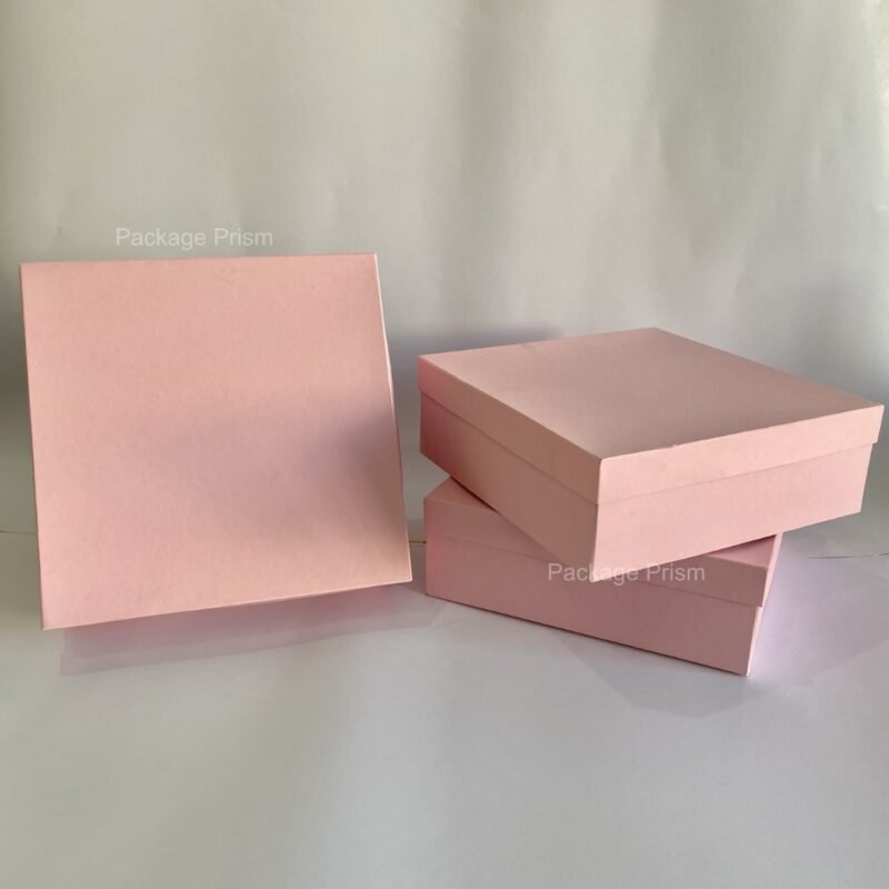 Light Pink Hardboard Box